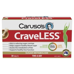 Caruso's CraveLess giảm đường trong máu và hỗ trợ bổ gan
