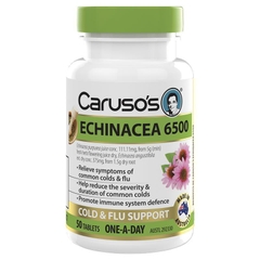 Viên uống hỗ trợ miễn dịch Caruso's One A Day Echinacea 6500mg 50 viên