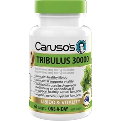 Viên uống hỗ trợ sinh lí nam Caruso's One A Day Tribulus 30000mg 60 viên
