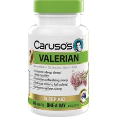 Viên uống hỗ trợ giấc ngủ Caruso's One A Day Valerian 60 viên