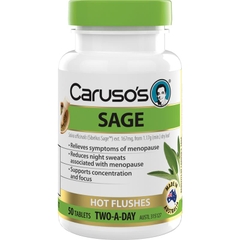 Viên uống dành cho phụ nữ thời kì mãn kinh Caruso's Sage 50 viên