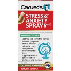 Xịt giảm căng thẳng và lo âu Caruso's Stress And Anxiety Spray