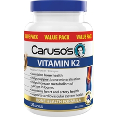 Viên uống bổ sung Vitamin K2 Caruso's Vitamin K2