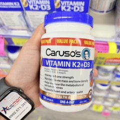Viên uống Caruso's Vitamin K2 + D3