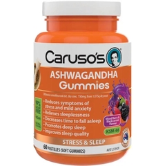 Kẹo dẻo Caruso's Ashwagandha Gummies 60 viên