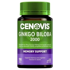 Viên uống bổ não Cenovis Ginkgo Biloba 2000