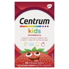 Centrum Kids Strawberry Multi Vitamin tổng hợp cho bé 60 viên