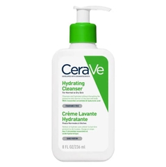 Sữa rửa mặt CeraVe Hydrating Cleanser cho da khô & da thường