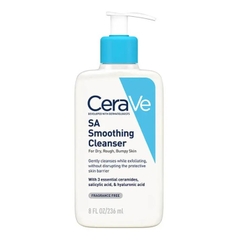 Sữa rửa mặt CeraVe cho da khô SA Smoothing Cleanser