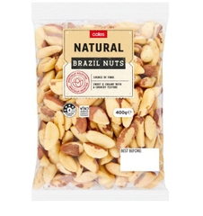 Hạt hạch Coles natural brazil nuts 400g