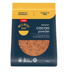 Bột cacao hữu cơ Coles Wellness Road Organic Cacao Powder