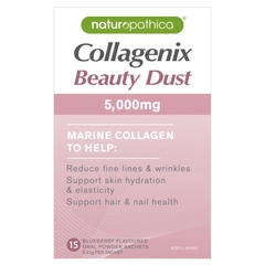 Bột Collagen Naturopathica Collagenix Beauty Dust 5000mg 15 gói