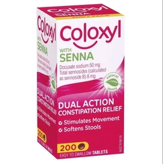Viên uống nhuận tràng Coloxyl With Senna