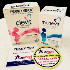 COMBO cho bố mẹ chuẩn bị mang thai Elevit + Menevit 90 viên