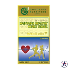 CoQ10 Goodlife Nutrition Maintains Healthy Heart Tissue 60 viên