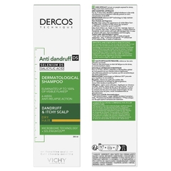 Dầu gội trị gàu cho tóc khô Dercos Anti-Dandruff DS Shampoo for Dry Hair 200ml