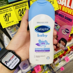 Dầu massage cho bé Cetaphil Baby Massage Oil 200ml