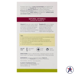 Dầu Vitamin E dưỡng ẩm Plunkett's Vita E Pure Vitamin E Oil 25ml