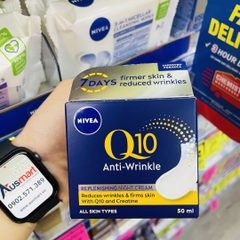 Kem dưỡng da NIVEA Q10 Anti-Wrinkle Night Cream chống nhăn