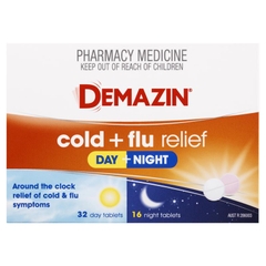 Viên trị cảm cúm Demazin Cold & Flu Relief Day + Night