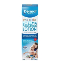 Dưỡng ẩm giảm chàm ngứa cho trẻ Dermal Therapy Little Bodies Eczema Moisturising Lotion 175ml