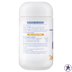 DHA Nature's Way Kids Smart DHA 300mg Triple Strength 50 viên