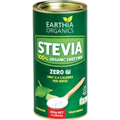 Đường ăn kiêng hữu cơ Earthia Stevia 100% Organic Sweetener 350g