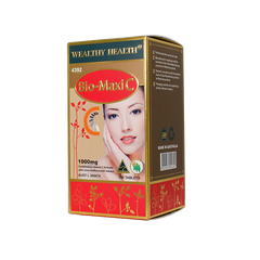 Viên uống bổ sung Vitamin C Wealthy Health BIO Maxi C 1000mg