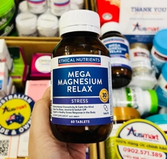 Viên uống giảm stress Ethical Nutrients Mega Magnesium Relax 60 viên