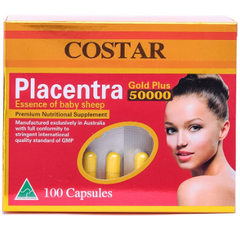 Viên uống nhau thai cừu Sheep Placenta 50000mg Costar 100 viên