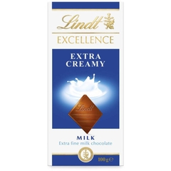 Socola Lindt Excellence Extra Creamy Milk Chocolate 100g