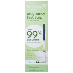 Que thử thai Freedom Pregnancy Test Strips