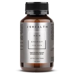 Viên uống hỗ trợ mọc tóc và tăng cường năng lượng cho nam giới JSHealth Hair + Energy Men