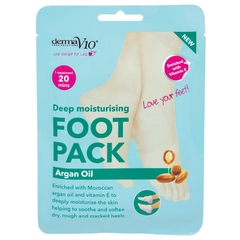 Mặt nạ ủ chân dưỡng ẩm Derma V10 Moisturising Foot Mask Argan Oil
