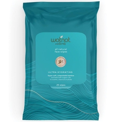 Khăn giấy lau mặt dưỡng ẩm sâu cho da khô và da lão hóa WotNot Natural Organic Ultra Hydrating Facial Wipes Aging/Dry Skin