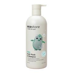 Sữa tắm gội cho bé Ecostore Baby Body Wash & Shampoo Pump