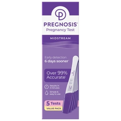 Bút thử thai Pregnosis Midstream 5 Pregnancy Tests Value Pack