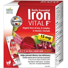 Dung dịch uống bổ sung sắt dạng gói Body Essential Iron Vital F+ Liquid Sachets