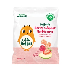 Bánh bắp ăn dặm hữu cơ Little Bellies Organic Softcorn