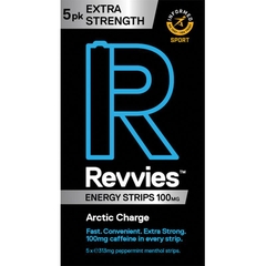 Miếng ngậm bổ sung năng lượng Revvies Energy Strips Extra Strength Arctic Charge