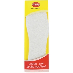 Miếng lót giày Comfy Feet Insoles Soft Lambswool