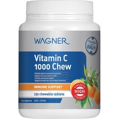 Viên nhai bổ sung Vitamin C Wagner Vitamin C 1000 Chewable