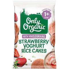 Bánh gạo ăn dặm Only Organic Yoghurt Rice Cake
