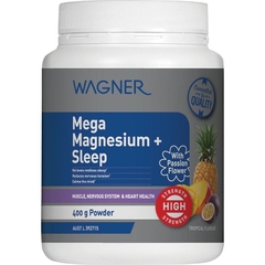 Bột uống hỗ trợ giấc ngủ Wagner Mega Magnesium + Sleep Tropical