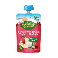 Sữa chua ăn sáng Raffertys Garden Strawberry & Chia Yoghurt Brekkie