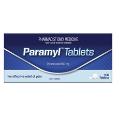 Thuốc giảm đau hạ sốt Paramyl Paracetamol 500mg