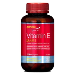 Viên uống bổ sung Vitamin E 500IU Microgenics 120 viên