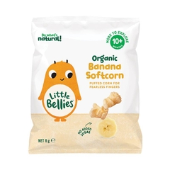Bánh bắp ăn dặm hữu cơ Little Bellies Organic Softcorn
