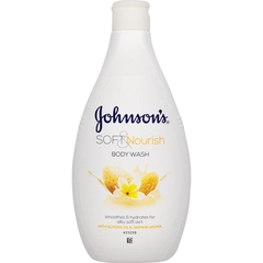 Sữa tắm dưỡng ẩm mềm mịn Johnsons Soft & Nourish Almond Oil Body Wash