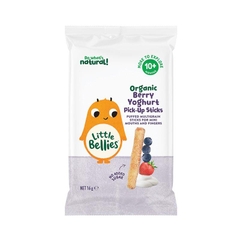 Bánh que ăn dặm Little Bellies Organic Yoghurt Pick Up Sticks